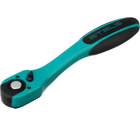 Изображение товара Ключ-трещотка 1/2", 72 зуба, с быстрым сбросом, CrV, 2-х компонентная рукоятка STELS 14030