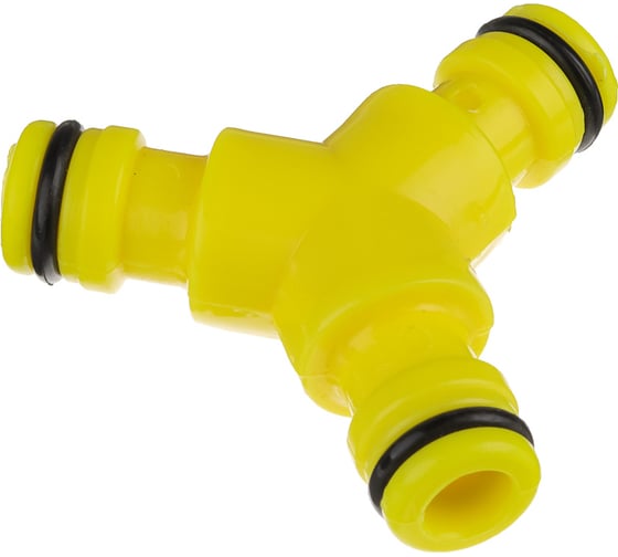 Изображение товара Соединитель штуцерный (тройник), пластик Inbloom 169-041