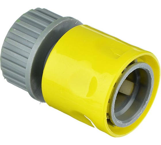 Изображение товара Соединитель быстросъемный для крана с внешней резьбой 3/4", пластмасса Inbloom 169-006