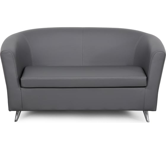 Изображение товара Диван Мебельград Бренд Стандарт вариант 2, Пегас грей, кожзам 44481_2
