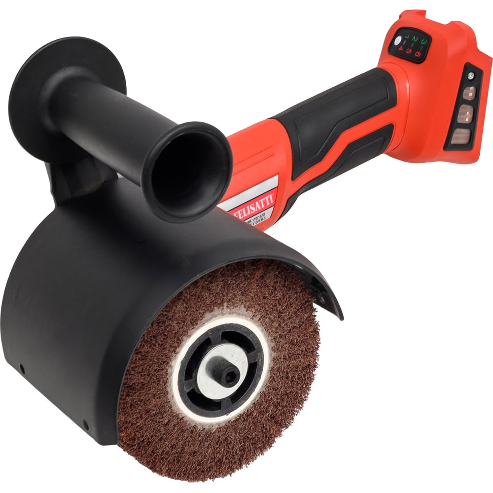 Изображение товара Аккумуляторная щеточно-шлифовальная машина Felisatti ШМ-110/18Л3