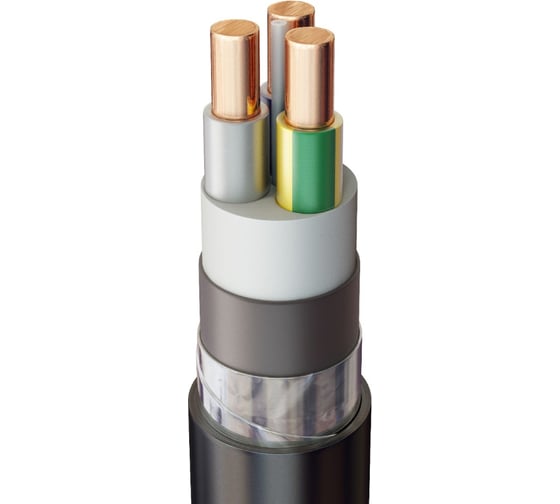 Изображение товара Кабель ВБШвнг(А)-LS 3x1.5 ок (N,PE) 0.66 кВ Угличкабель (бухта 100 м) P160130B2000310-10