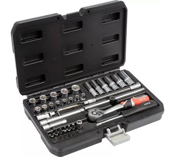 Изображение товара Набор инструментов YATO 1/4'' 42пр. XS YT-14481 371414481 092 1