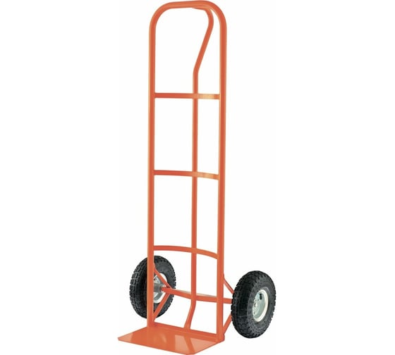 Изображение товара Ручная 2-х колесная тележка СИБРТЕХ НТ1805, г/п 150 кг, п/н колеса d 260 мм, платформа 350x235 мм 68931