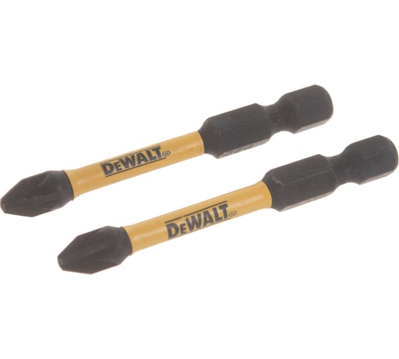 Изображение товара Биты ударные IMPACT Torsion Pz2, 57мм, 2шт. DEWALT DT70531T