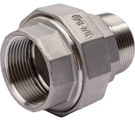 Изображение товара Американка TITAN LOCK нержавеющая (AISI304) 1-1/4", ВР/НР TL1.1/4UFM