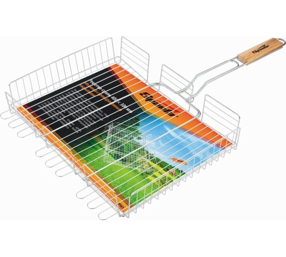Изображение товара Объемная решетка-гриль 240х310х55 мм, хромированная SPARTA 69553