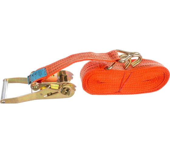 Изображение товара Багажный ремень с крюками 0.05 х 10 м STELS храповый механизм // Россия 54387