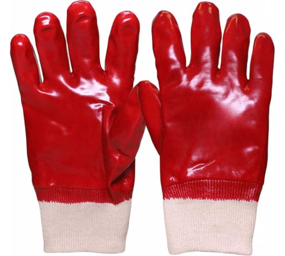 Изображение товара Перчатки ООО Компания САБ мбс, красные, 60 пар ПЕР.006