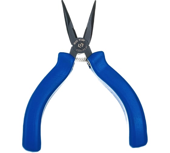 Изображение товара Тонконосые загнутые мини-плоскогубцы 125мм KING TONY 6334-05