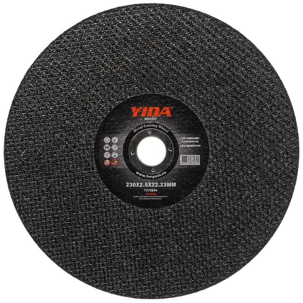 Изображение товара Круг отрезной по металлу YIDA 230x2.5x22.2 мм TORGWIN T375994