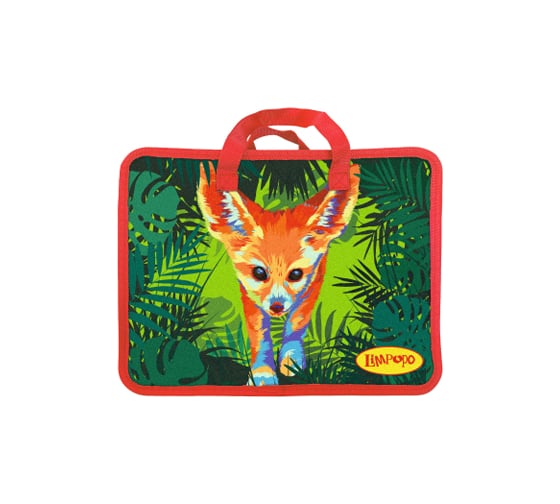 Изображение товара Школьная папка с ручками Limpopo Рыжий фенек А4 арт.LP0153 ПапТ1931