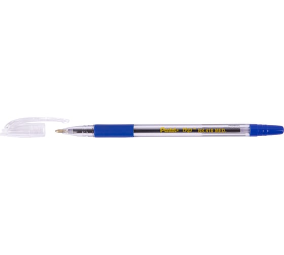 Изображение товара Шариковая ручка Pentel tko BK410-C диаметр 1 мм, 12 шт., синие чернила 671342