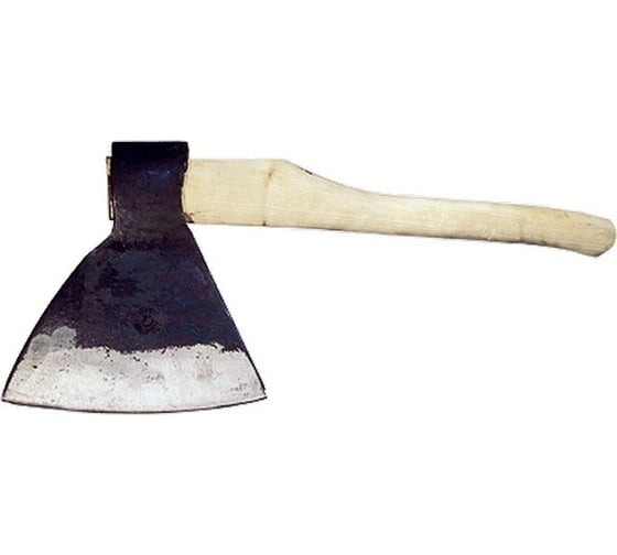 Изображение товара Топор в сборе Без бренда Мясоруб кованый, деревянное топорище 430 мм 21657