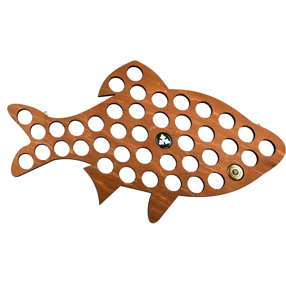 Копилка для пивных крышек PREZENT 3d lucky koi рыба силиконовая форма diy смола литье арт форма