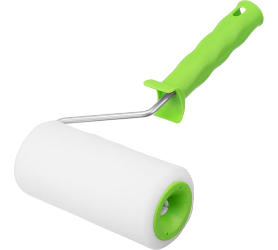 Изображение товара Валик СИБРТЕХ ПОРОЛОН с ручкой, 150 мм, D-48 мм 80102