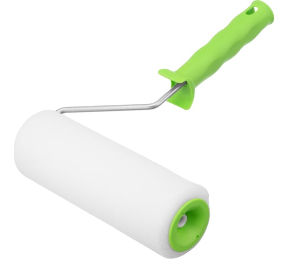 Изображение товара Валик СИБРТЕХ "ПОРОЛОН" с ручкой, 200 мм, D-48 мм 80103