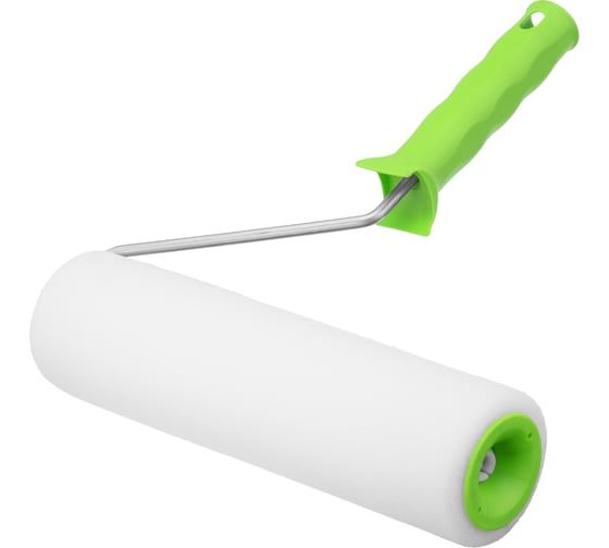 Изображение товара Валик СИБРТЕХ ПОРОЛОН с ручкой, 250 мм, D-48 мм 80104