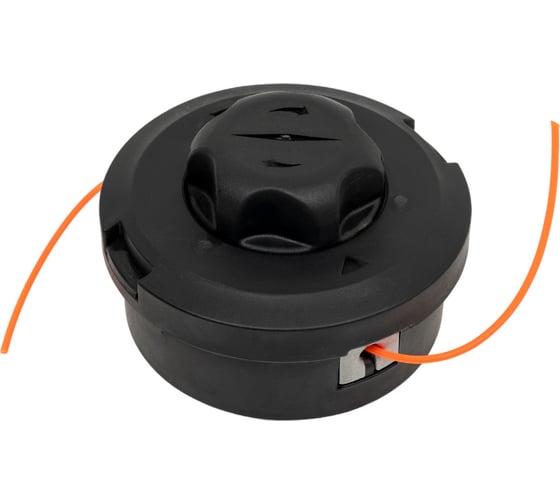 Изображение товара Головка триммерная M10x1.25, левая резьба, 2.4 мм, Fast&Easy, полуавтоматическая GEOS by AL-KO 213806