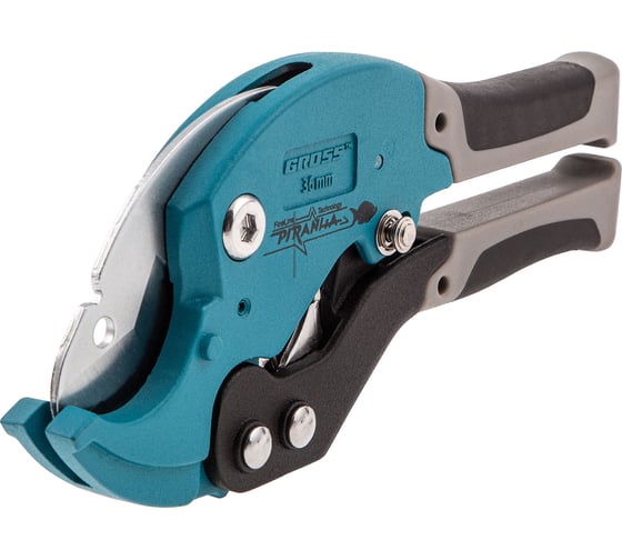 Изображение товара Ножницы для резки изд. из ПВХ, D - до 36 мм, 2-х комп. рук-ки, рабочий стол для плоских изд. GROSS 78420