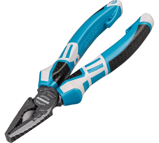 Изображение товара Комбинированные плоскогубцы GROSS 165 мм, трехкомпонентные рукоятки 16972