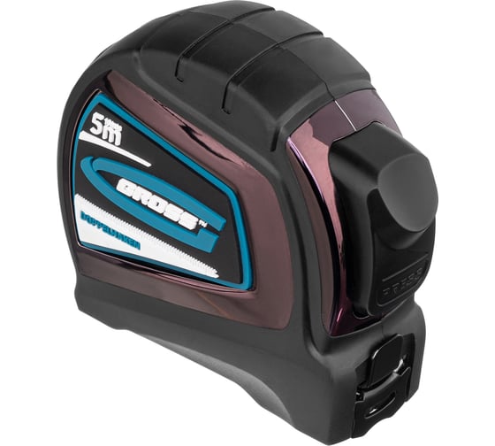 Изображение товара Рулетка Doppelhaken 5мх19мм, двухсторонний зацеп, нейлон, двуст.шкала GROSS 31123