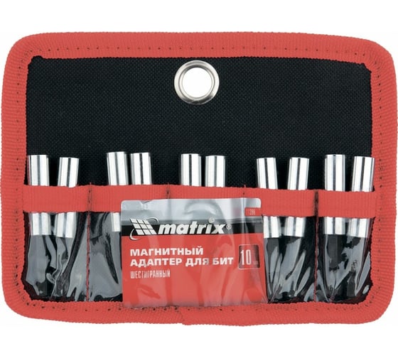 Изображение товара Адаптер магнитный для бит (10 шт.) MATRIX 11398