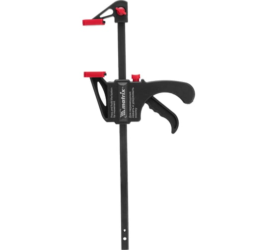 Изображение товара Универсальная F-образная струбцина 200 х 315 х 45 мм, пластмассовый корпус MATRIX 20562