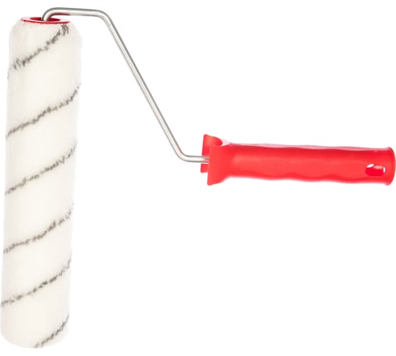 Изображение товара Валик MATRIX Грейтекс пластмассовая ручка, 250 мм, ворс 12 мм, D 40 мм, полиакрил Россия 80883