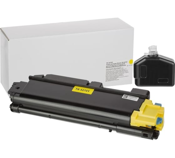 Изображение товара Тонер-картридж Retech tk-5270y желтый, для kyocera p6230,6630 1617621
