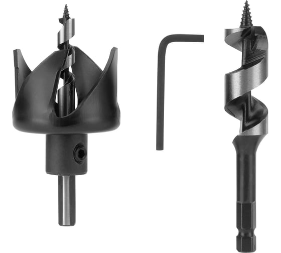 Изображение товара Набор для установки врезных замков (22 мм/54 мм) MATRIX PROFESSIONAL 70492