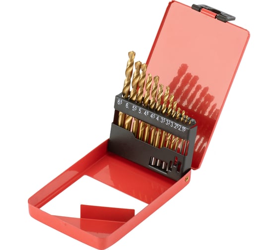 Изображение товара Набор сверл по металлу (1.5-6.5 мм; 13 шт.) MATRIX 72386