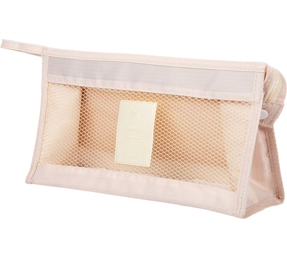 Изображение товара Косметичка с сеткой HANDY HOME Вещицы 270х80х160, бежевый YR03beige