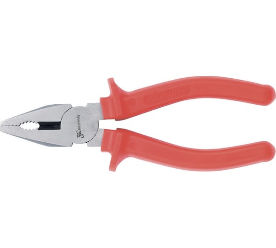 Изображение товара Плоскогубцы MATRIX Econom, 200 мм, шлифованные, пластмассовые рукоятки 16994