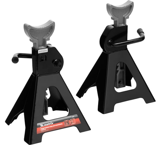 Изображение товара Регулируемые подставки под машину (3 т, высота подъема 295-425 мм, 2 шт) MATRIX 51623