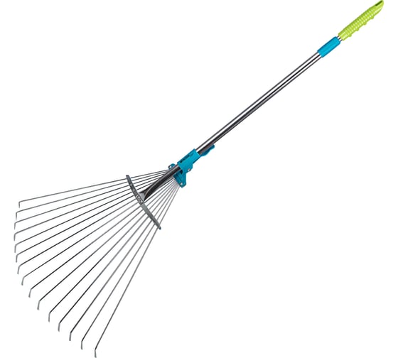 Изображение товара Веерные телескопические раздвижные грабли PALISAD LUXE 61787