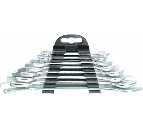 Изображение товара Набор рожковых ключей SPARTA 6x22 мм, хромированные, 8 шт. 152755