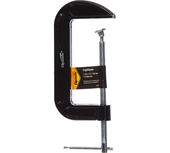 Изображение товара G-образная струбцина SPARTA 150 мм  206625