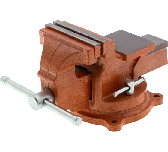 Изображение товара Слесарные поворотные тиски SPARTA 100 мм, с наковальней 186235