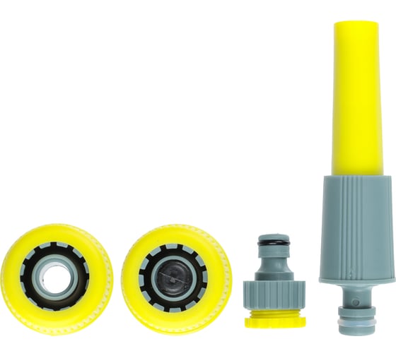 Изображение товара Стартовый набор для подключения шланга INBLOOM диаметр 1/2, 4 предмета 160-128