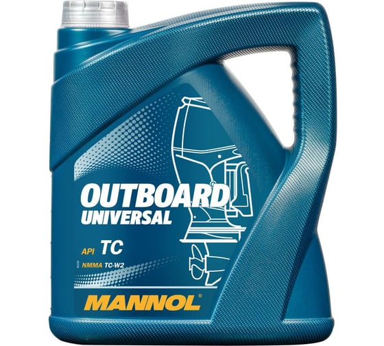Изображение товара Масло для лодочных моторов 4 л MANNOL OUTBOARD UNIVERSAL 1429
