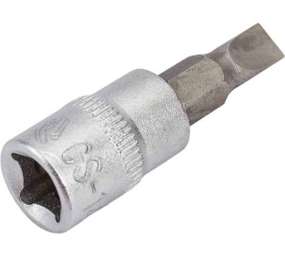 Изображение товара Торцевая вставка с битой (1/4"; SL5.5) Станкоимпорт CS-14.12.SL5.5