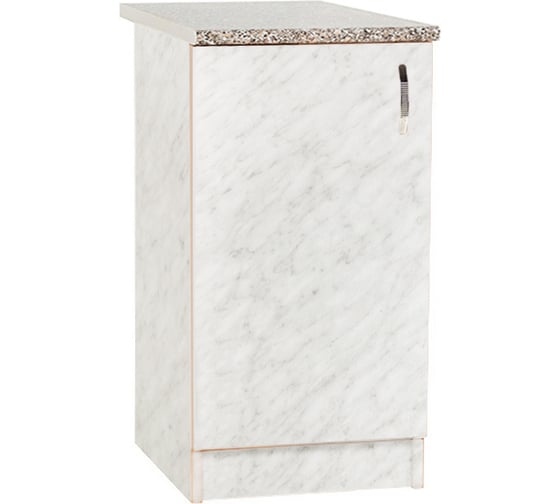 Изображение товара Рабочий стол SANTREK ширина 50 см цвет карара, стол гранит ЛДСП 41492