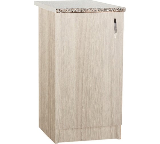 Изображение товара Рабочий стол SANTREK ширина 50 см цвет ясень шимо светлый стол гранит ЛДСП 110397