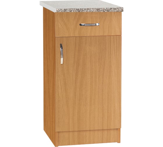 Изображение товара Рабочий стол SANTREK ширина 50 см цвет бук 1 ящик, стол гранит ЛДСП 20170