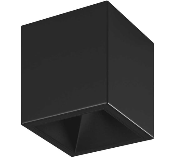 Изображение товара Накладной led светильник DesignLed slc78001/18w 18 w 4000k черный SPL-CB-18-BL-NW