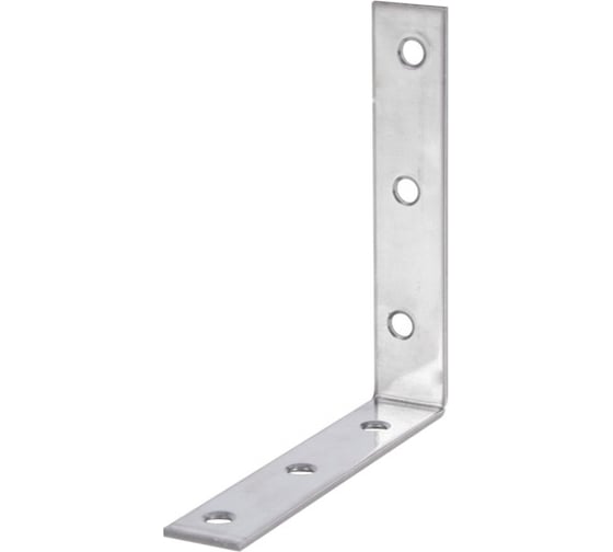 Изображение товара Уголок ALBERTS нерж. сталь, 100x100x19 мм 361099