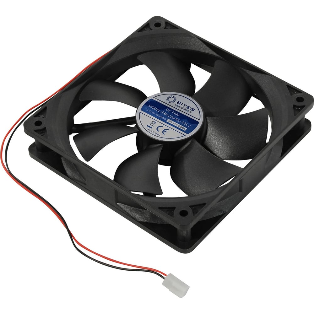 Изображение товара Вентилятор 5bites 120x120x25мм скольжения 1200rpm 25дБ 2pin FB12025S-12L2