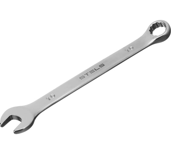 Изображение товара Комбинированный ключ STELS 10 мм, CrV, матовый хром 15206
