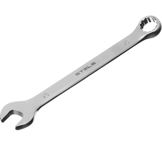 Изображение товара Комбинированный ключ STELS 13 мм, CrV, матовый хром 15209